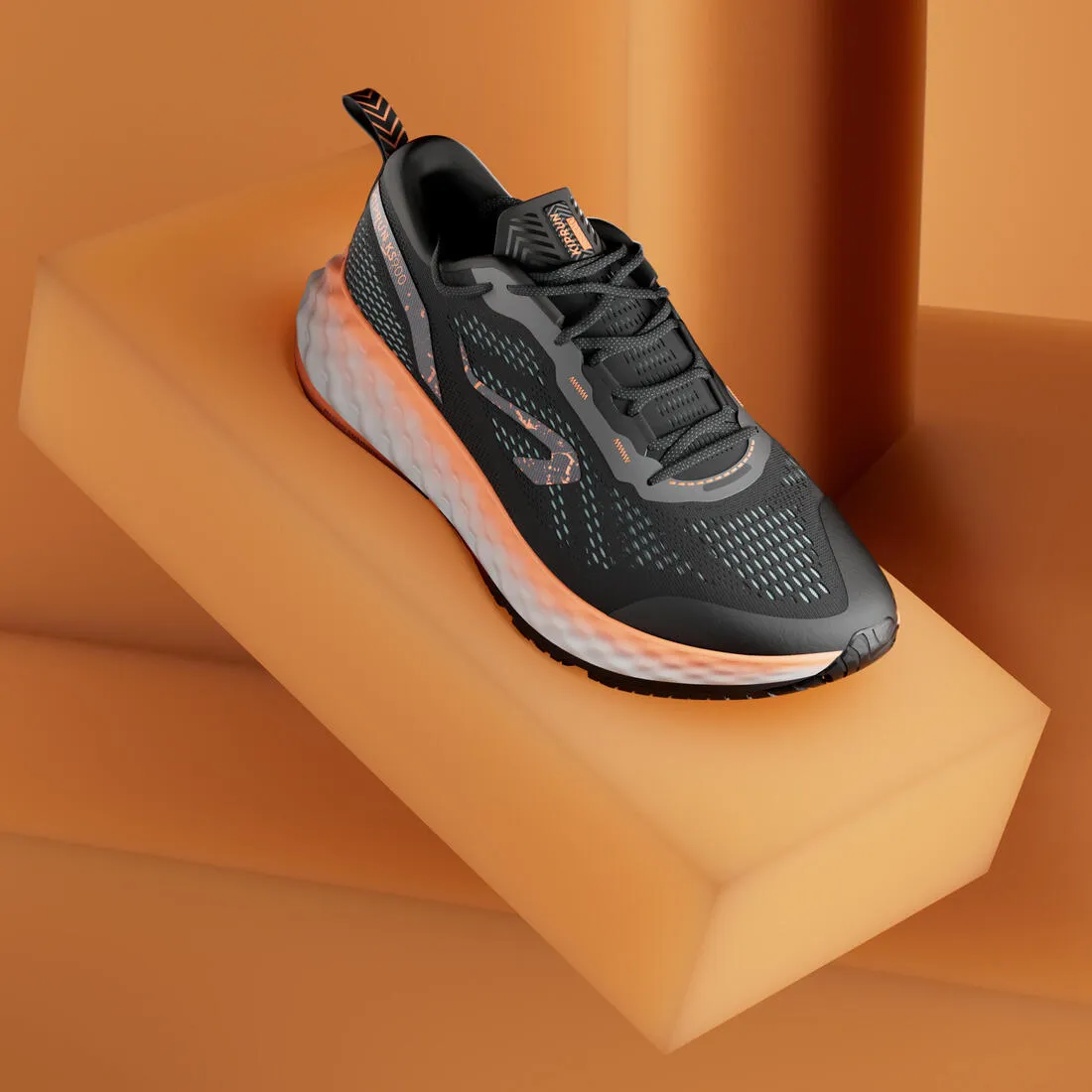 Men's Running Shoes Kiprun KS 900 - black orange