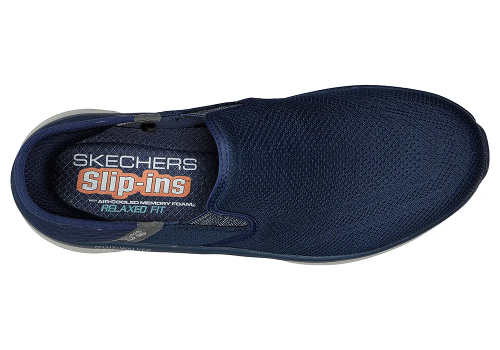 Mens Skechers Hand Free Slip Ins Navy Casual Comfort 232455 NVY sale