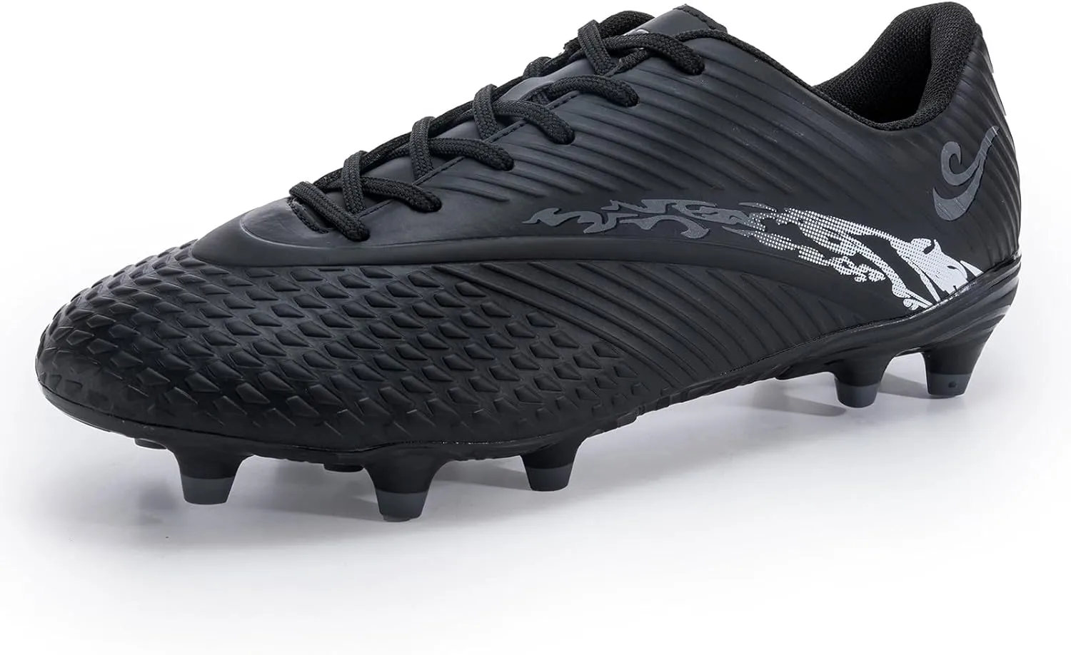 Men's Soccer Cleats Women's Football Shoes Lightweight Professional Adult Athletic Training Lace-Up Soccer Shoes