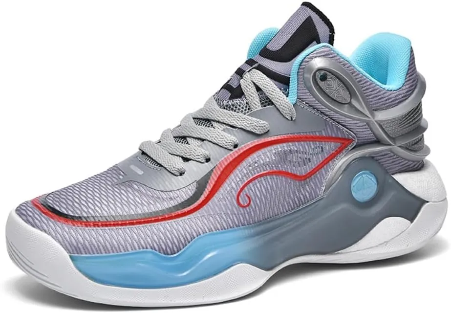 Mens Womens Basketball Shoes Breathable Non Slip Fashion Sneakers Comfortable Unisex-Adult Outdoor Sport Shoes