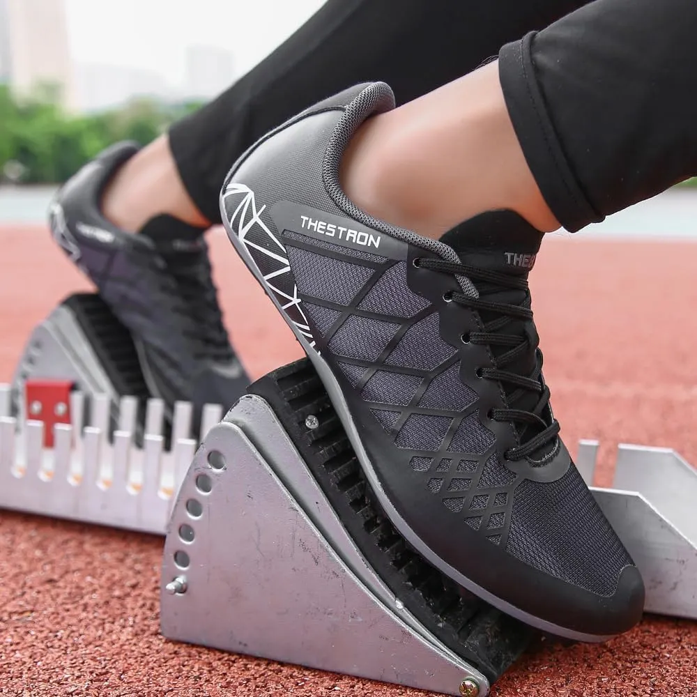 Mens Womens Boys Girls Spikes Athletics Racing Running Shoes Track and Field Sneaker 