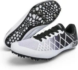 Mens Womens Boys Girls Spikes Athletics Racing Running Shoes Track and Field Sneaker 