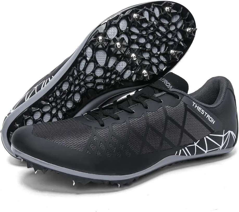 Mens Womens Boys Girls Spikes Athletics Racing Running Shoes Track and Field Sneaker 