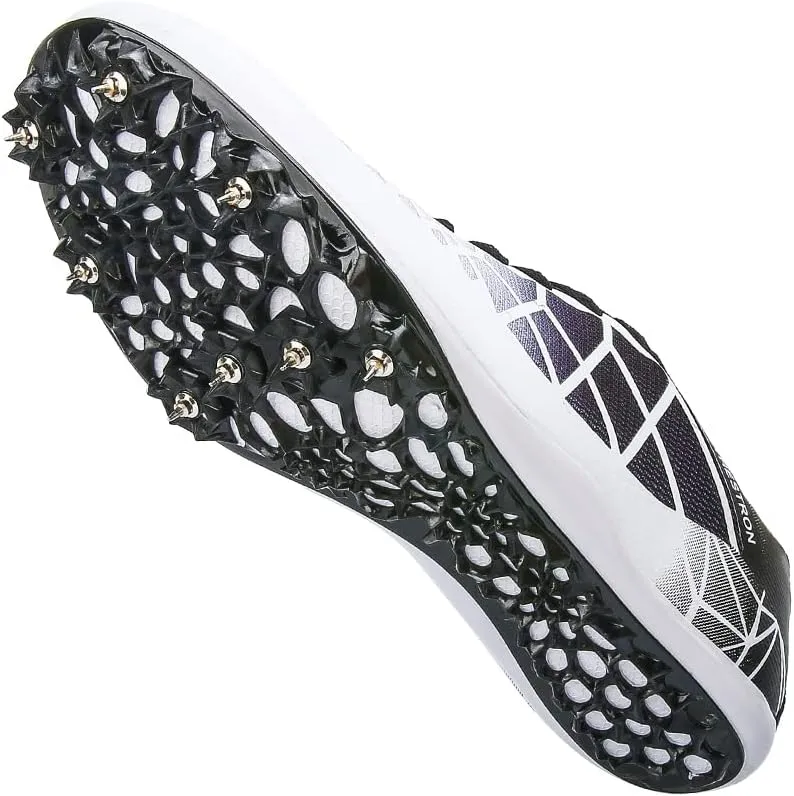 Mens Womens Boys Girls Spikes Athletics Racing Running Shoes Track and Field Sneaker 