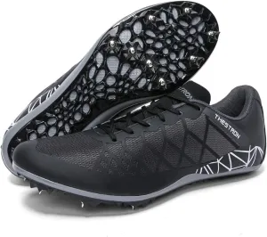 Mens Womens Boys Girls Spikes Athletics Racing Running Shoes Track and Field Sneaker 