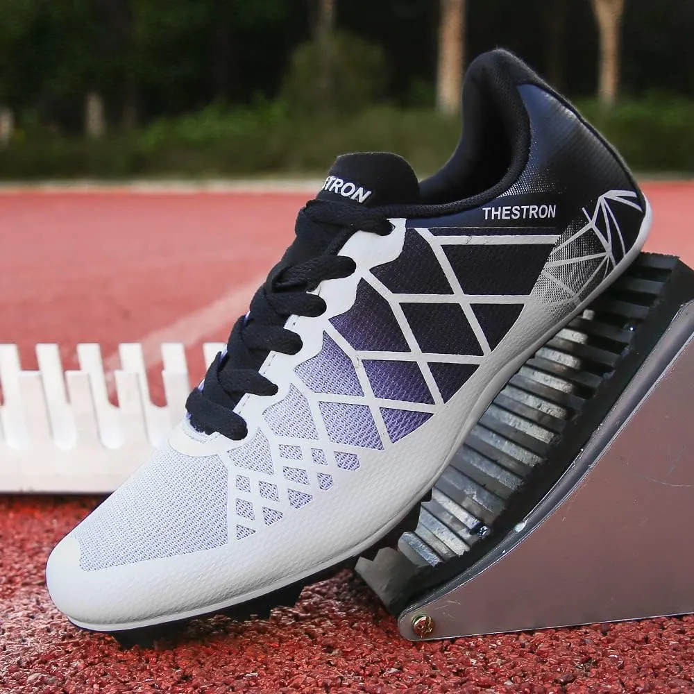 Mens Womens Boys Girls Spikes Athletics Racing Running Shoes Track and Field Sneaker 