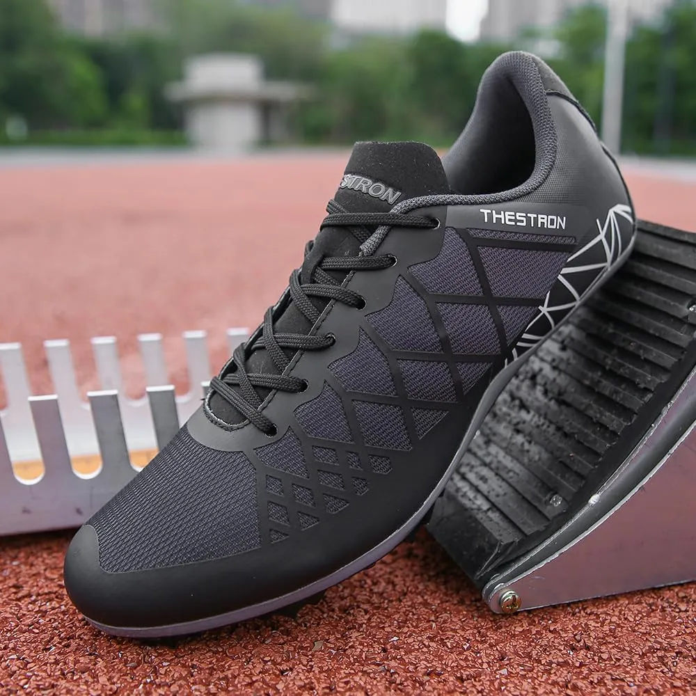 Mens Womens Boys Girls Spikes Athletics Racing Running Shoes Track and Field Sneaker 