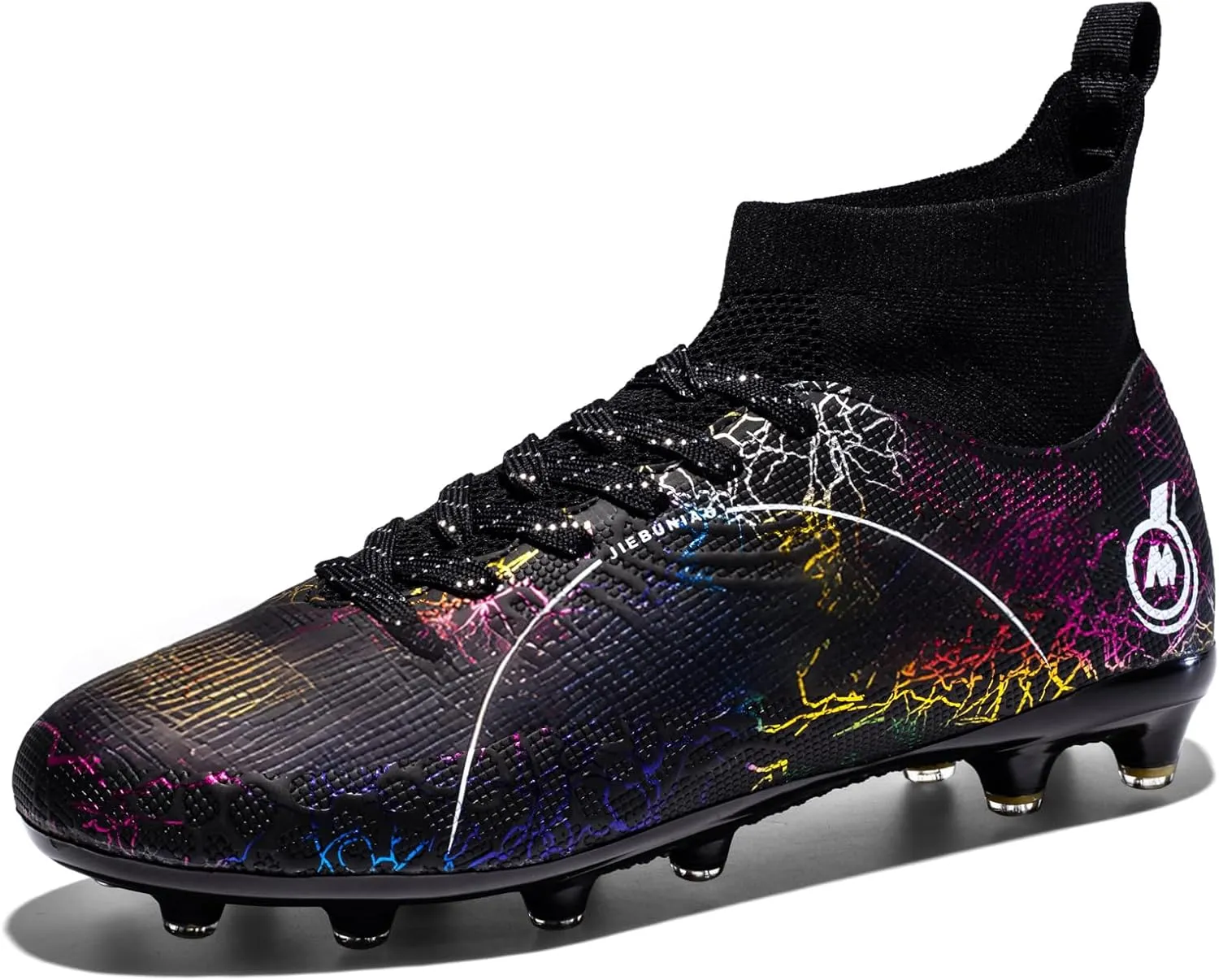 Mens Womens Soccer Cleats Youth Soccer Shoes Football Shoes High-Top Football Cleats Outdoor/Indoor Athletic Shoes Sneakers
