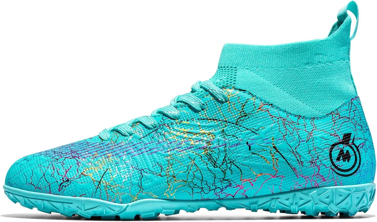 Mens Womens Soccer Cleats Youth Soccer Shoes Football Shoes High-Top Football Cleats Outdoor/Indoor Athletic Shoes Sneakers