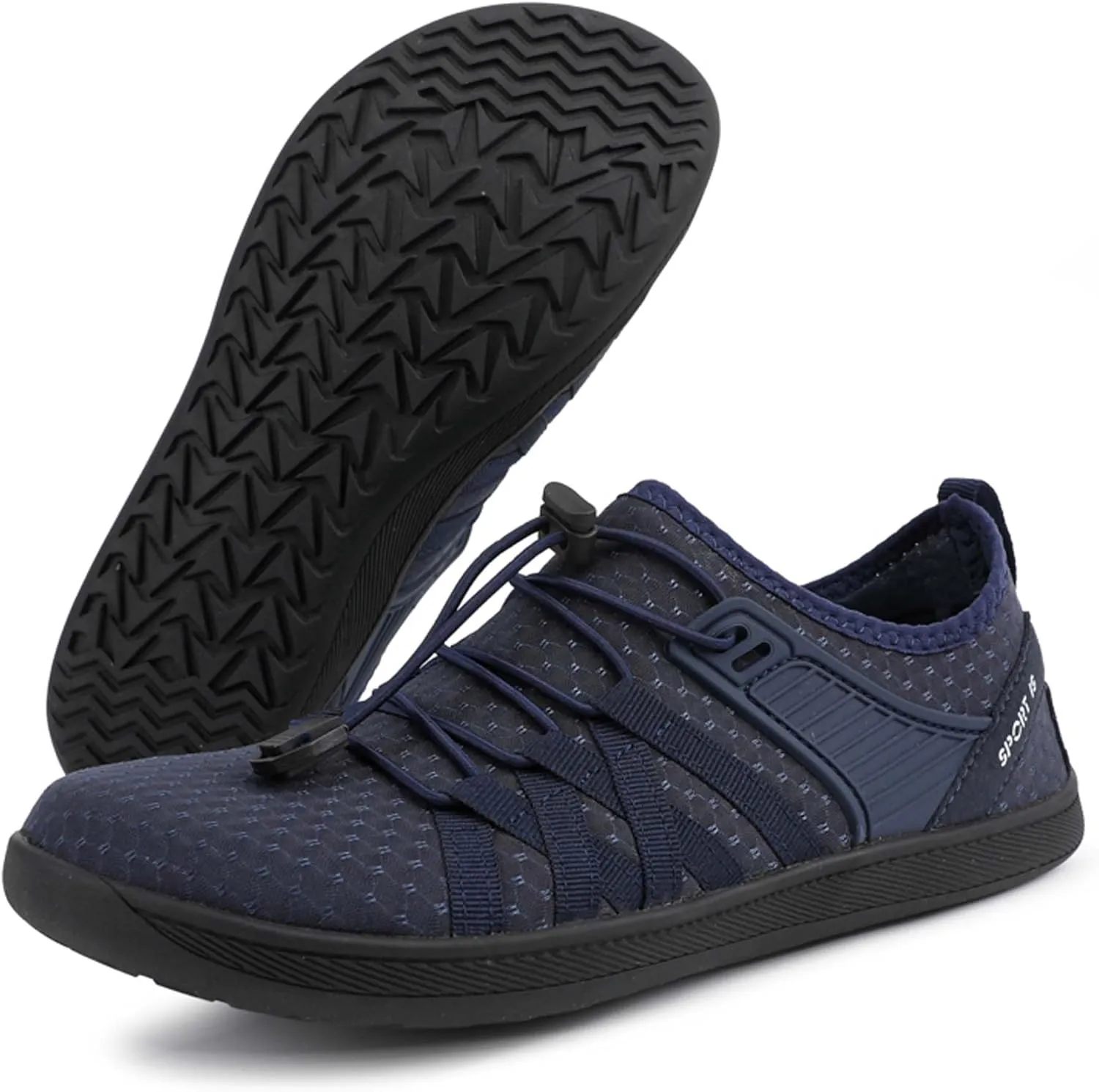 Men's Women's Wide Toe Barefoot Shoes Casual Athletic Fitness Running Breathable Lightweight Walking Zero Drop Sole Multifunctional Training Shoes