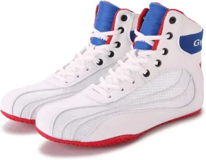 Men's Wrestling Boxing Shoes Combat Training Shoes for Women Pro Fighting Boots and Training Workout Shoes High Top Fitness Sneakers
