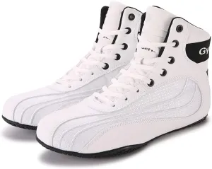 Men's Wrestling Boxing Shoes Combat Training Shoes for Women Pro Fighting Boots and Training Workout Shoes High Top Fitness Sneakers