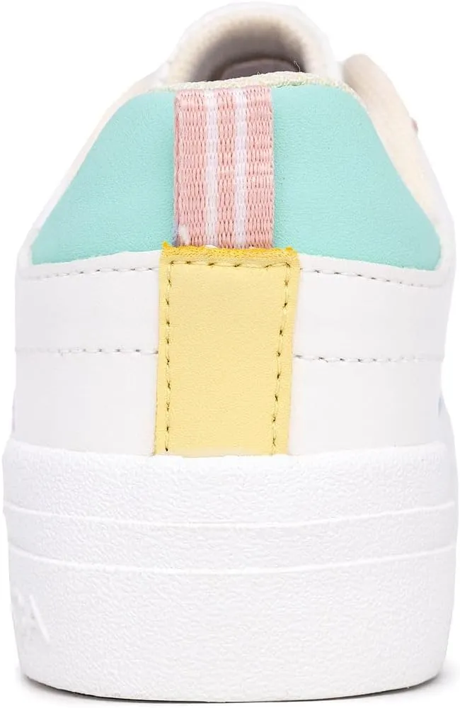 Nautica Boys Girls Casual Fashion Shoes  Comfortable Soccer Classic Walking Tennis Sneakers for Kids  Breathable, Lightweight & Flexible (Lace Up/Bungee) (Low-Top/High Top)