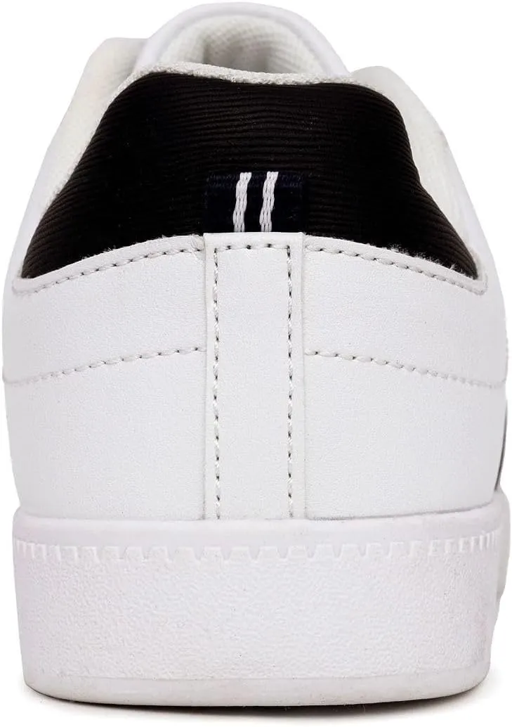 Nautica Boys Girls Casual Fashion Shoes  Comfortable Soccer Classic Walking Tennis Sneakers for Kids  Breathable, Lightweight & Flexible (Lace Up/Bungee) (Low-Top/High Top)