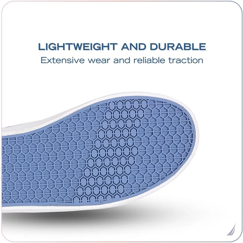 Nautica Boys Girls Casual Fashion Shoes  Comfortable Soccer Classic Walking Tennis Sneakers for Kids  Breathable, Lightweight & Flexible (Lace Up/Bungee) (Low-Top/High Top)