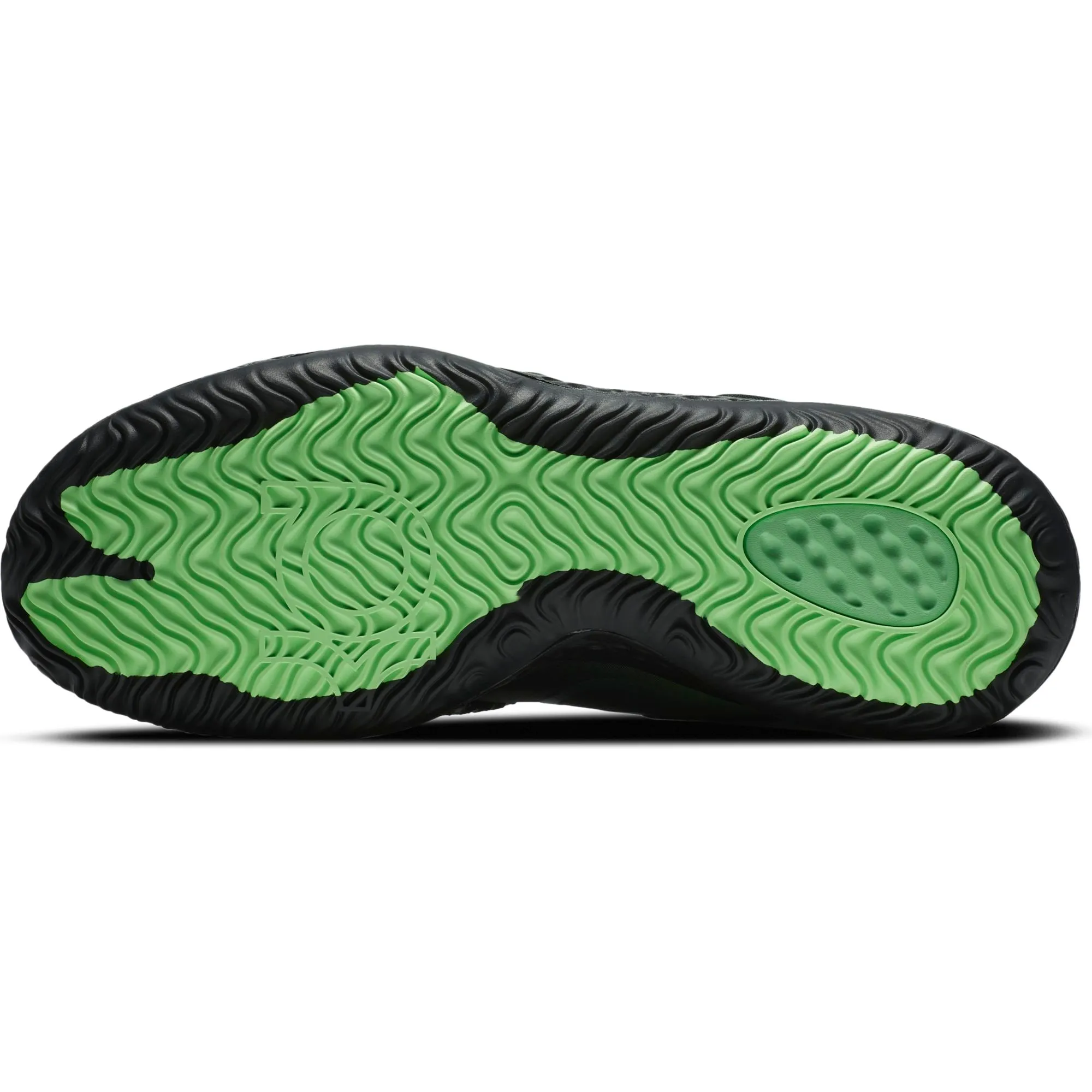 Nike KD Trey 5 VIII Basketball Shoe - Black/Clear/Illusion Green/Racer Blue