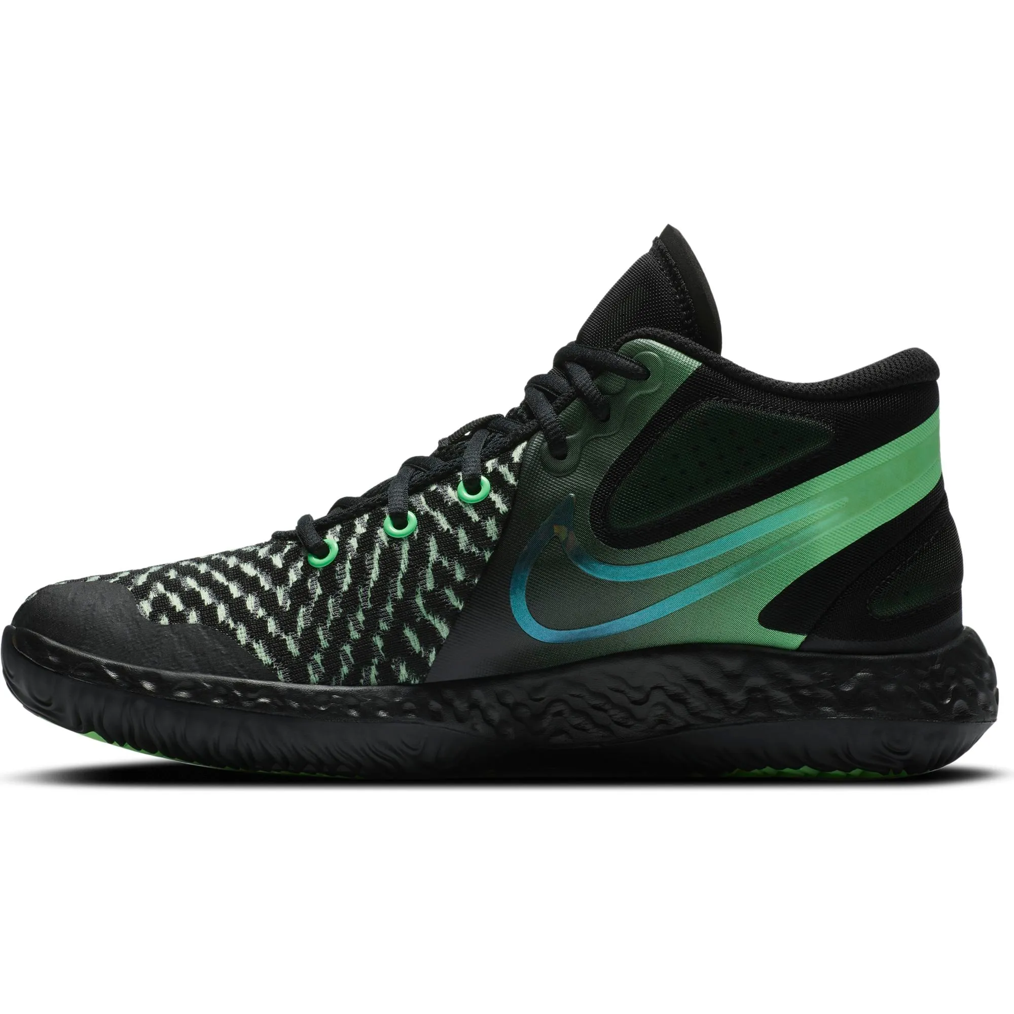 Nike KD Trey 5 VIII Basketball Shoe - Black/Clear/Illusion Green/Racer Blue