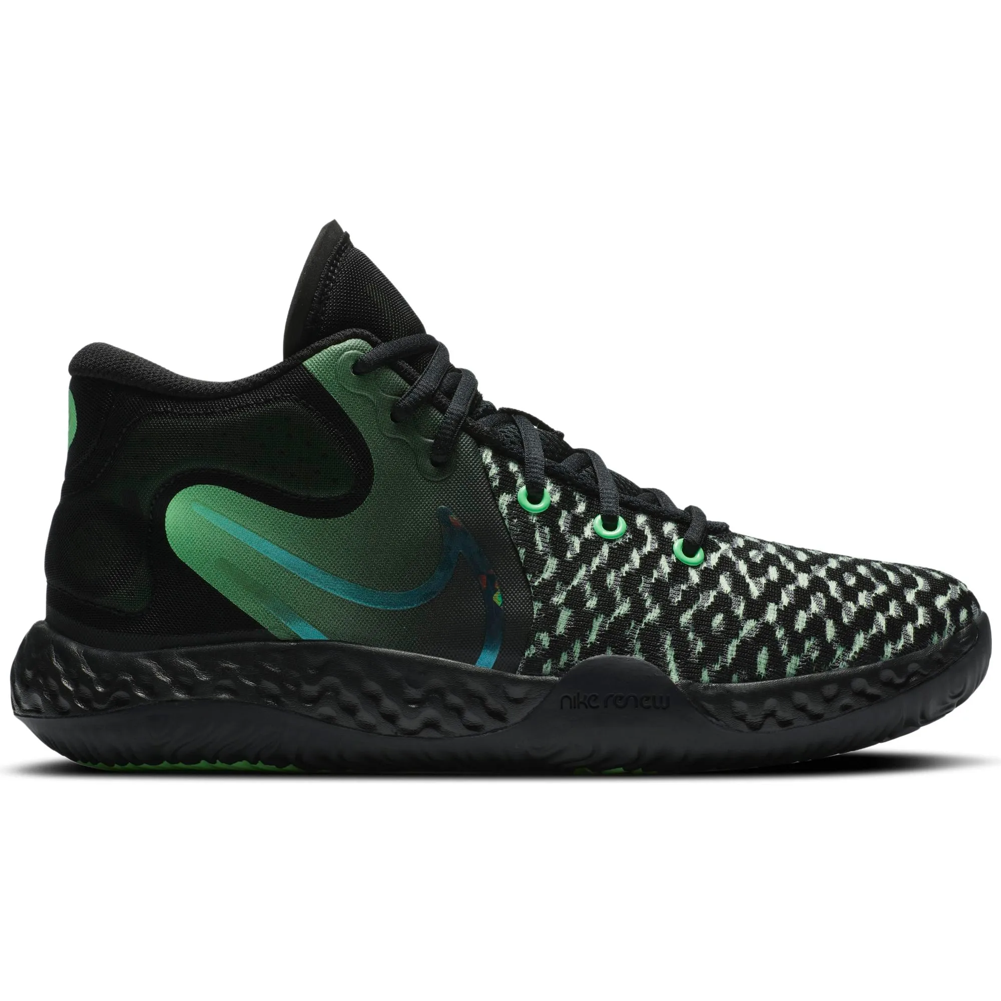 Nike KD Trey 5 VIII Basketball Shoe - Black/Clear/Illusion Green/Racer Blue
