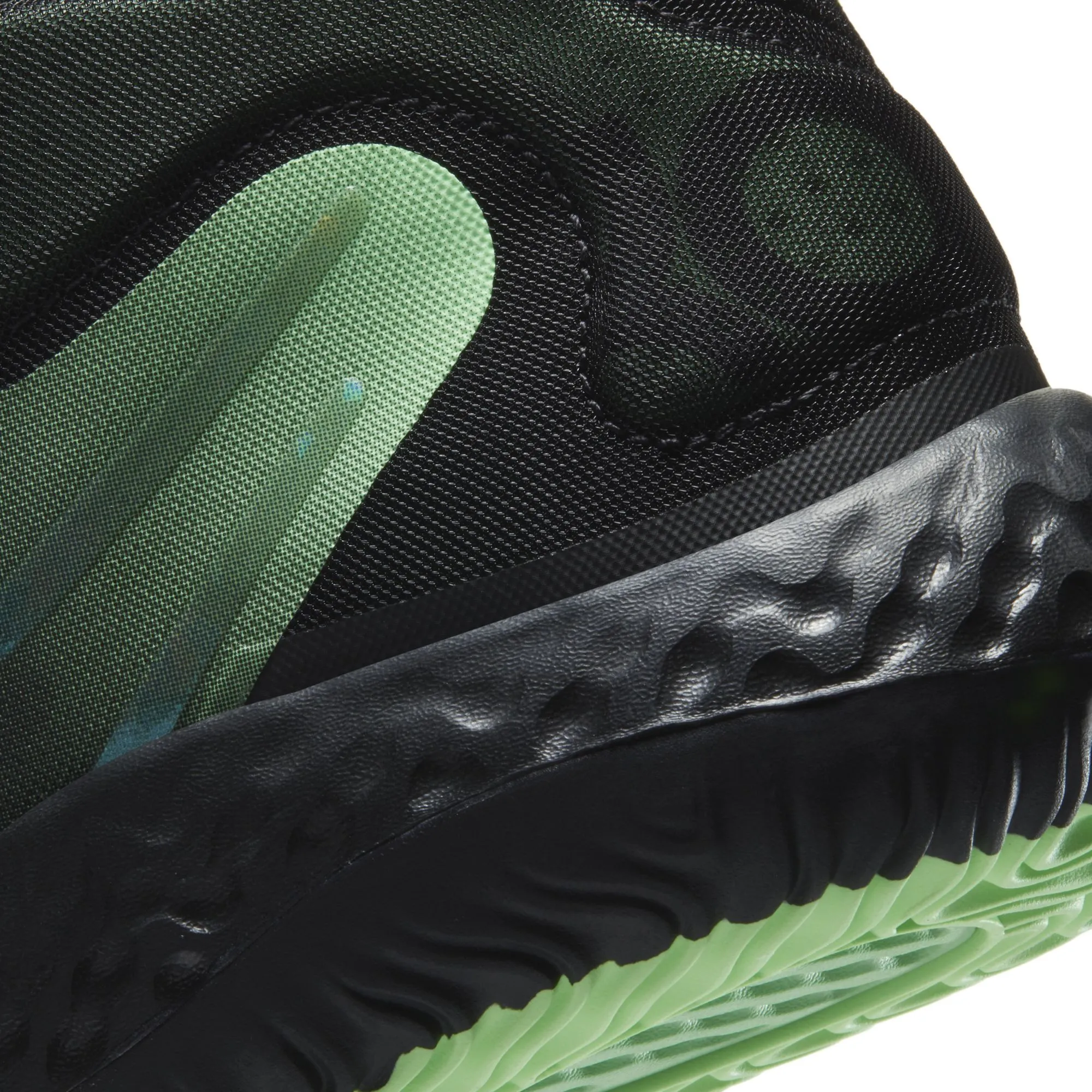 Nike KD Trey 5 VIII Basketball Shoe - Black/Clear/Illusion Green/Racer Blue