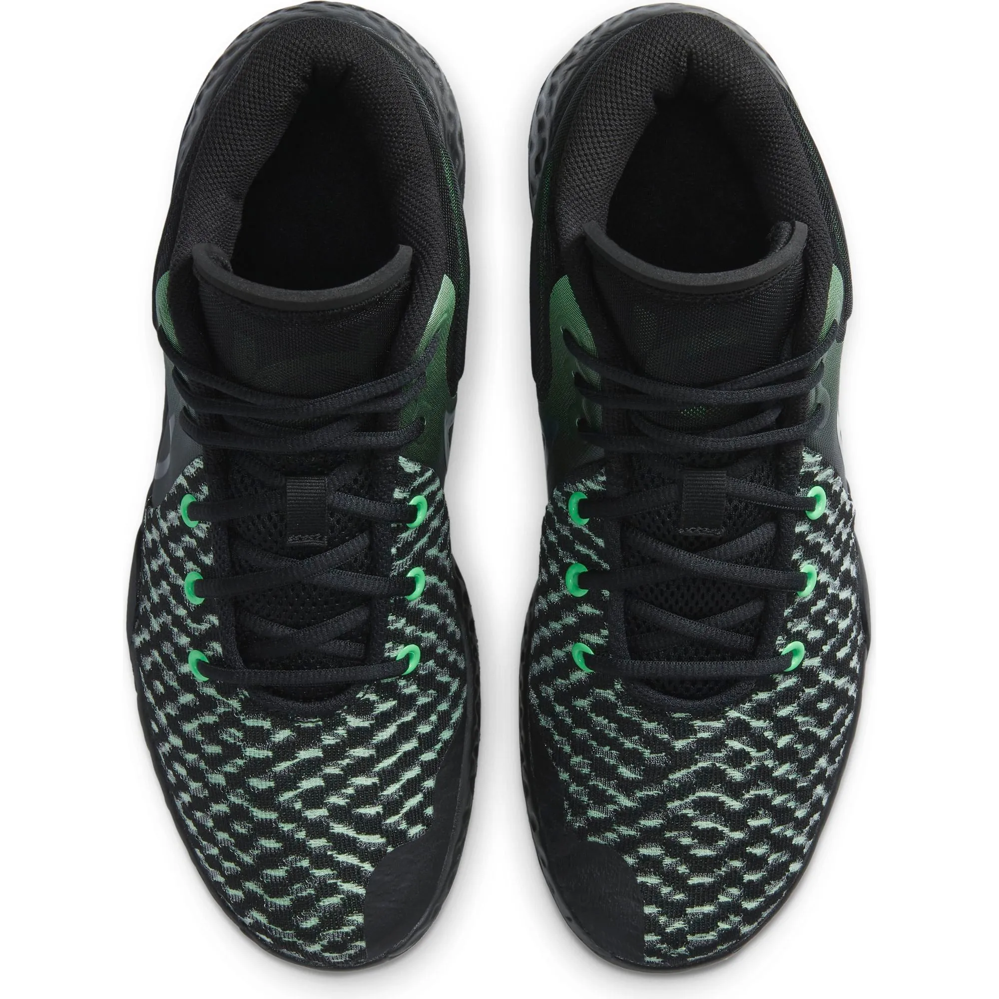 Nike KD Trey 5 VIII Basketball Shoe - Black/Clear/Illusion Green/Racer Blue