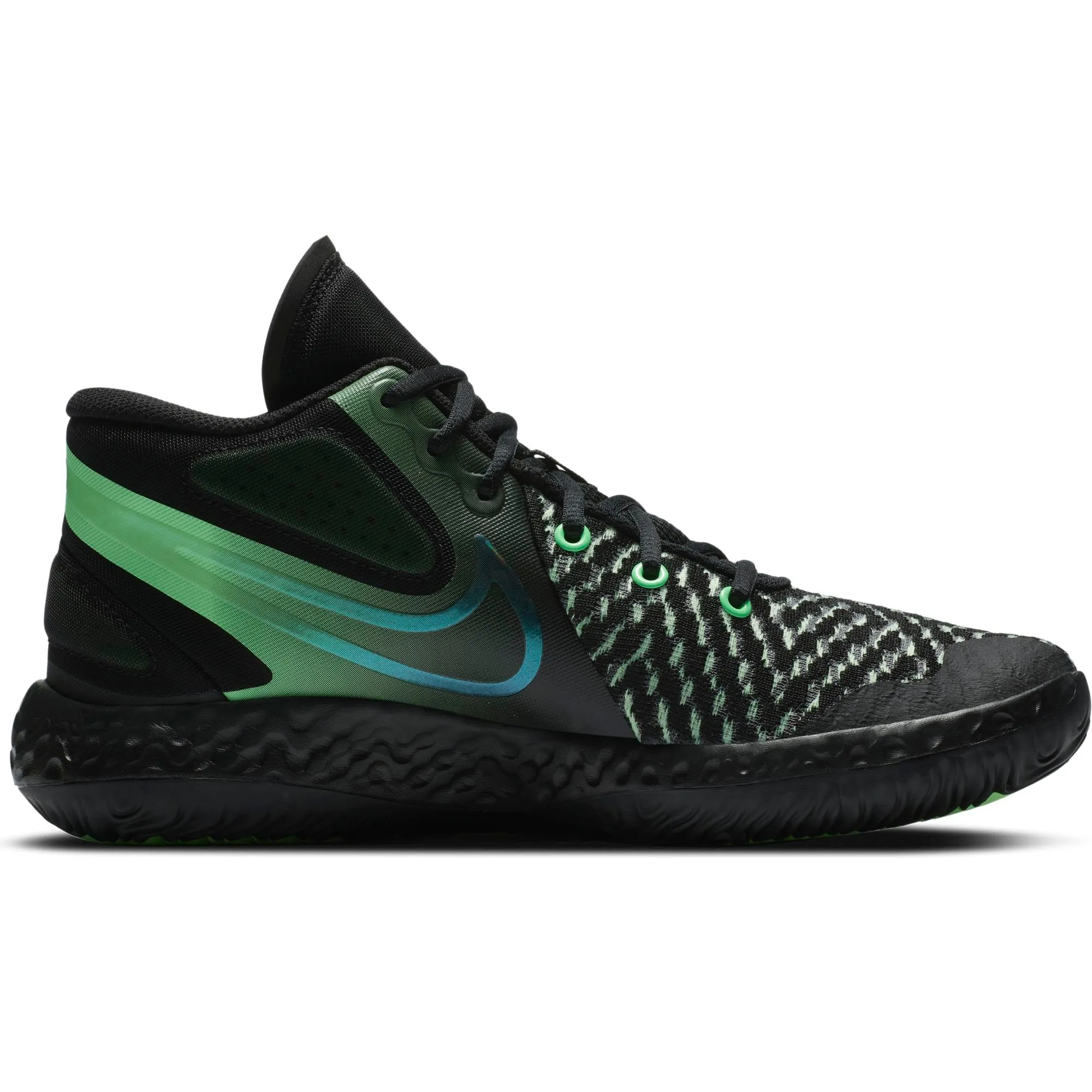 Nike KD Trey 5 VIII Basketball Shoe - Black/Clear/Illusion Green/Racer Blue