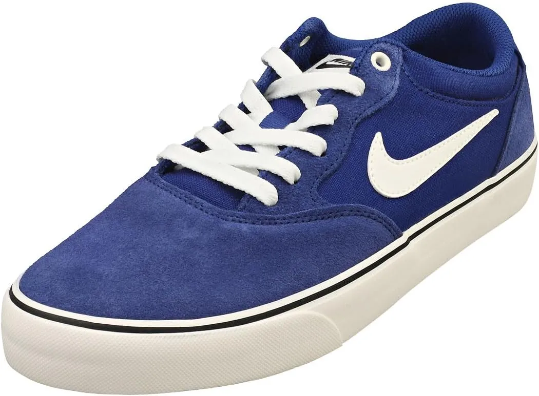 Nike SB Chron 2 Skate Shoes (DM3493-401, Deep Royal Blue/Deep Royal Blue/Sail) Size 11