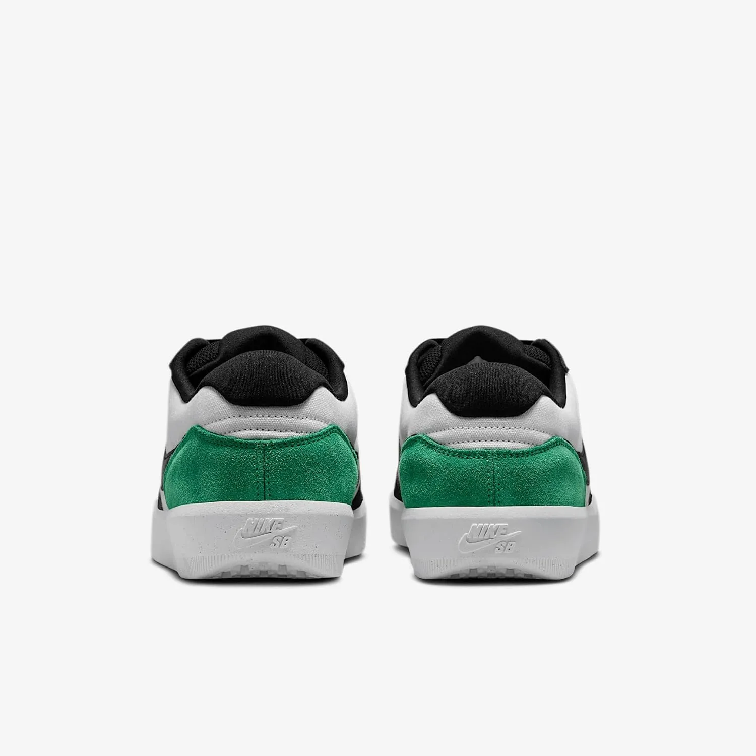 Nike SB Force 58 Skate Shoes (DV5477-101, White/Stadium Green/White/Black)