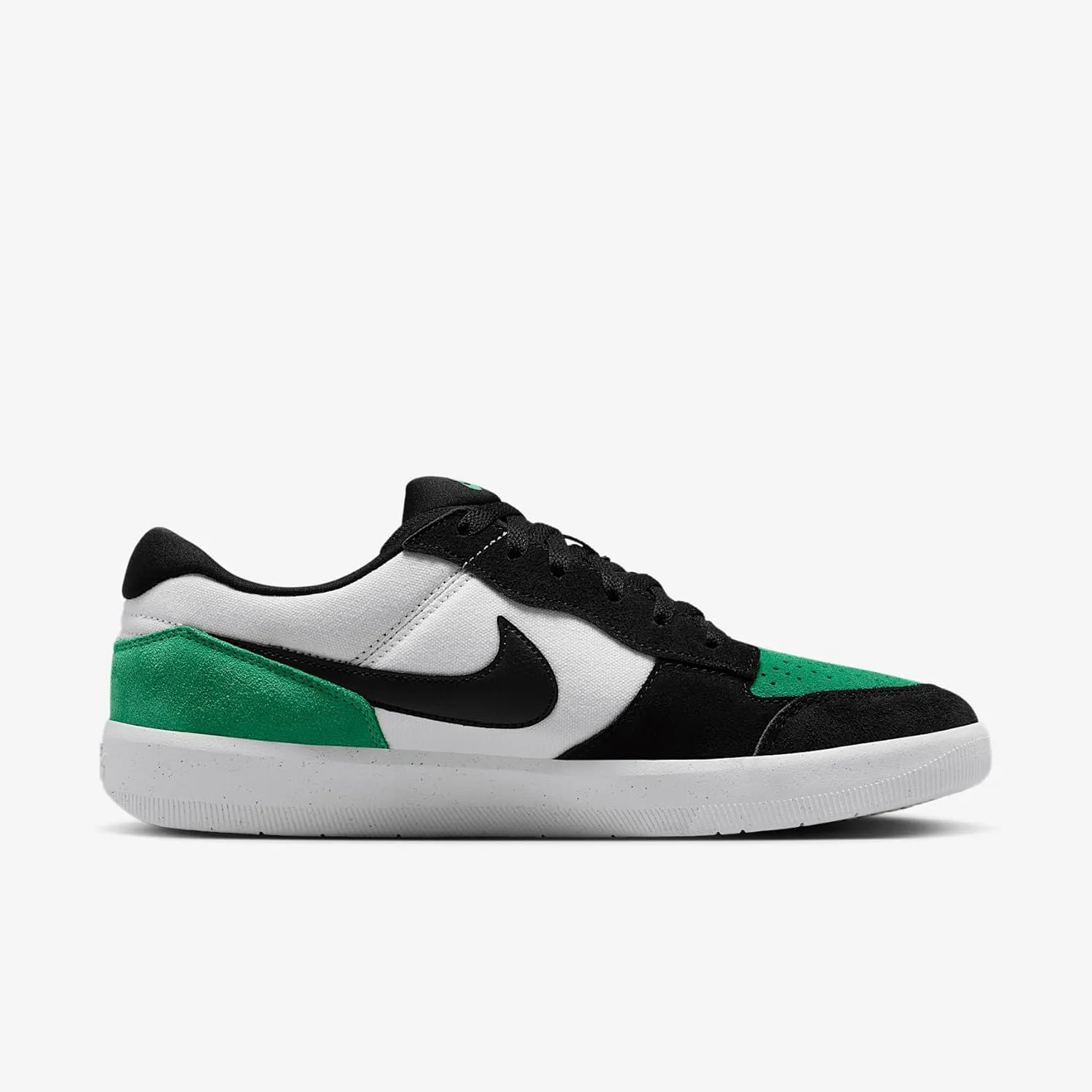 Nike SB Force 58 Skate Shoes (DV5477-101, White/Stadium Green/White/Black)