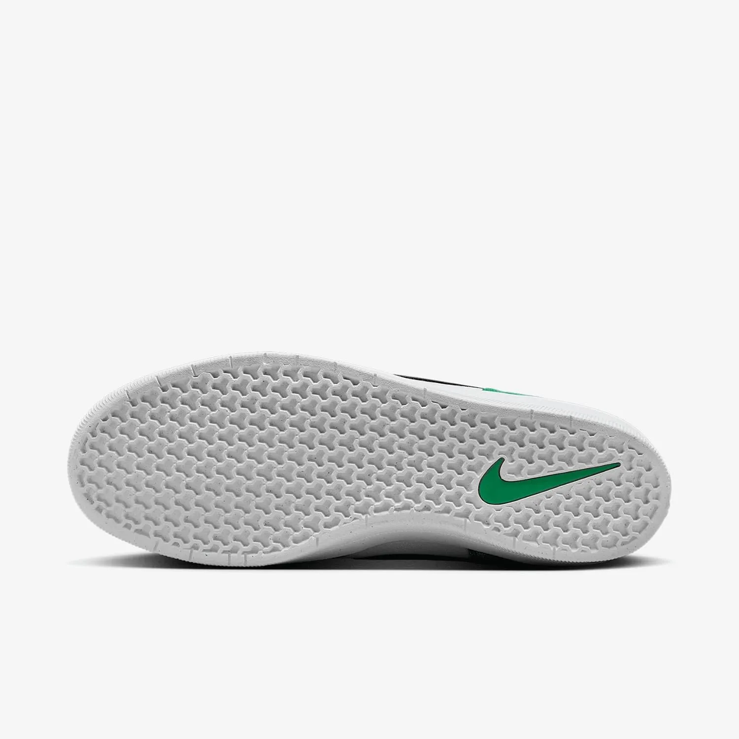 Nike SB Force 58 Skate Shoes (DV5477-101, White/Stadium Green/White/Black)