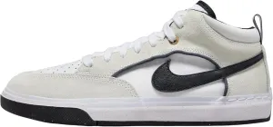 Nike SB React Leo Skate Shoes (DX4361-100, White/Black) Size 11