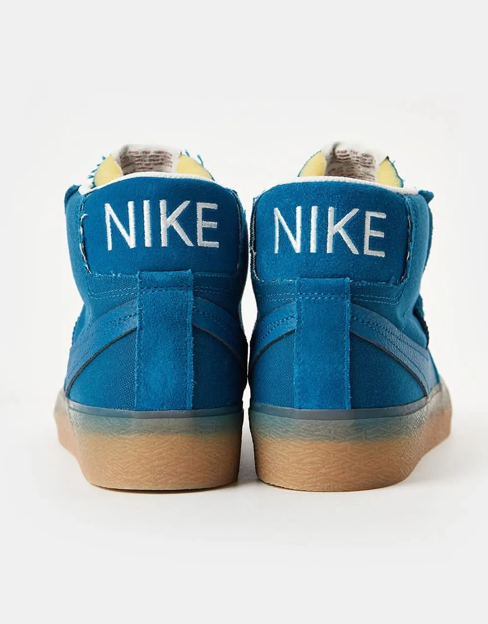 Nike SB Zoom Blazer Mid Premium Skate Shoes - Green Abyss/Green Abyss-Phantom