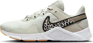 Nike Women Legend Essential 2 Training Shoes Sneaker, Bone Transparent White Black, 10