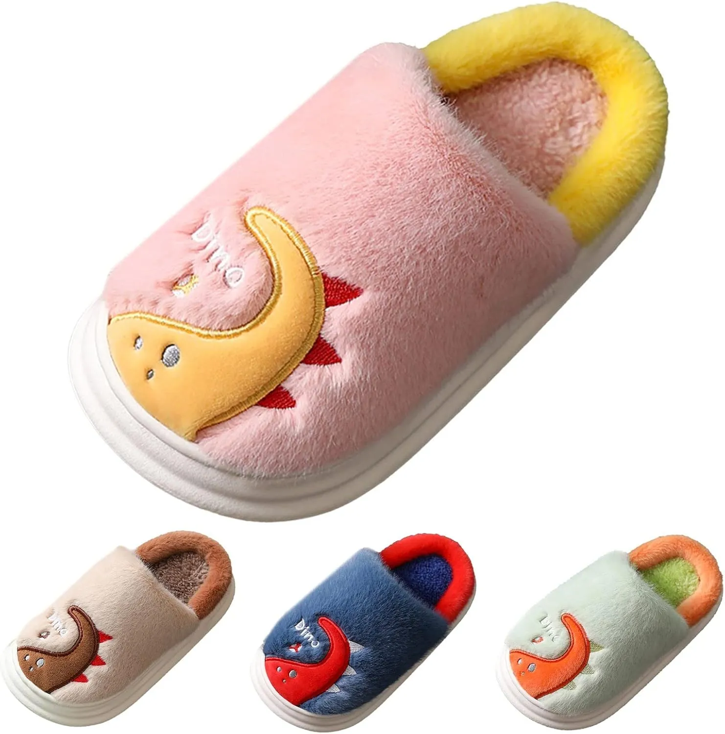 Non Slip Slippers Kids Fashion Autumn And Winter Boys And Girls Slippers Flat Bottom Christmas Slippers Kids