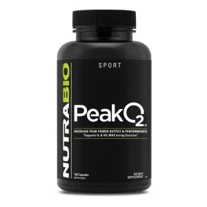 NutraBio Peak O2 180 Capsules
