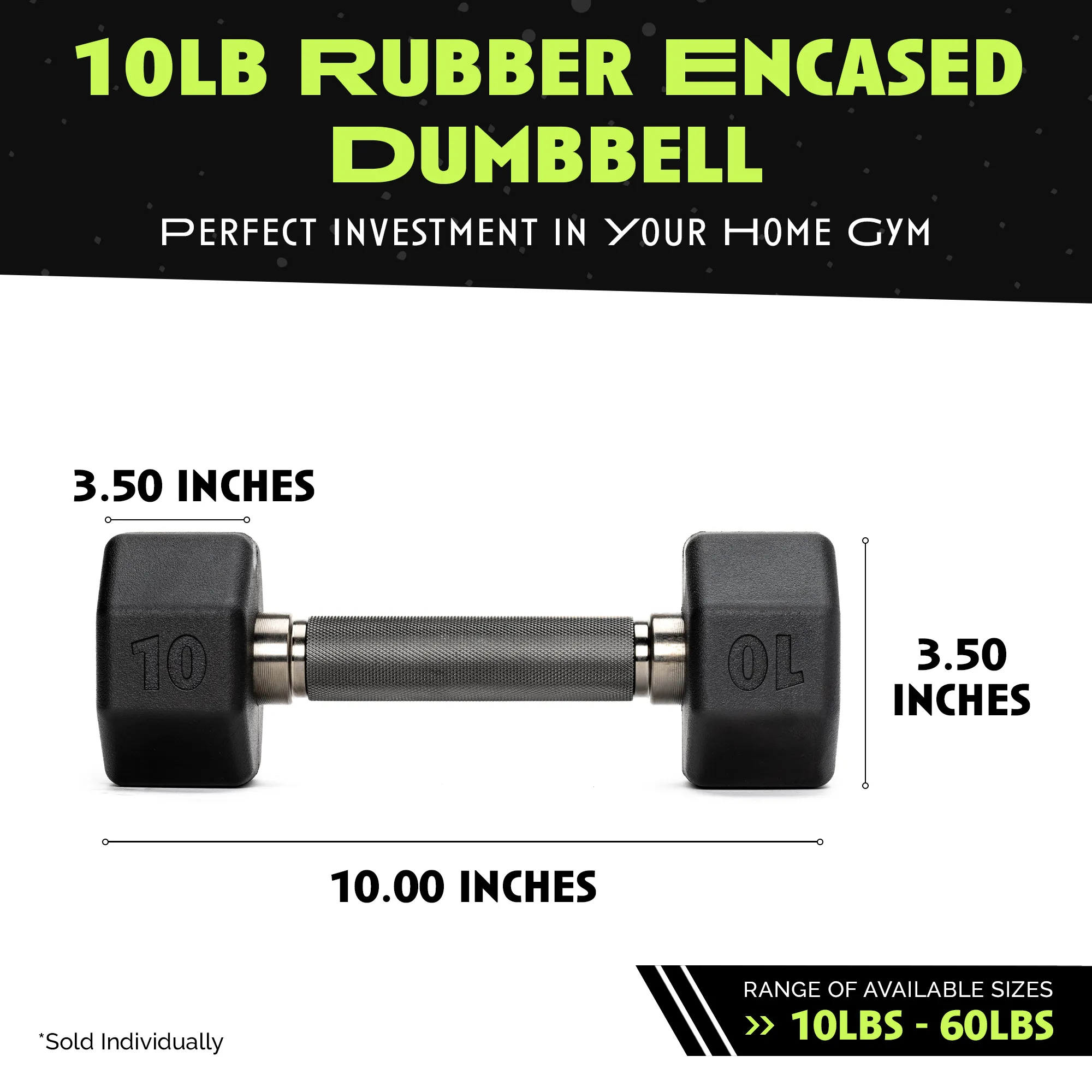 Octo Rubber Dumbbell