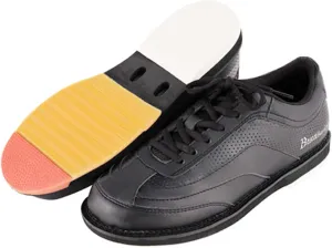 ONAIC Mens Bowls Trainers Leather Lawn Bowling Shoes, Lightweight Breathable Bowling Workout Trainers for Beginner