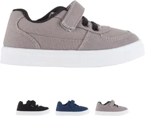 Oomphies Ethan Boys Low-Top Sneakers  Canvas Upper, Hook & Loop Closure, Cushioned Footbed & Durable Rubber Sole