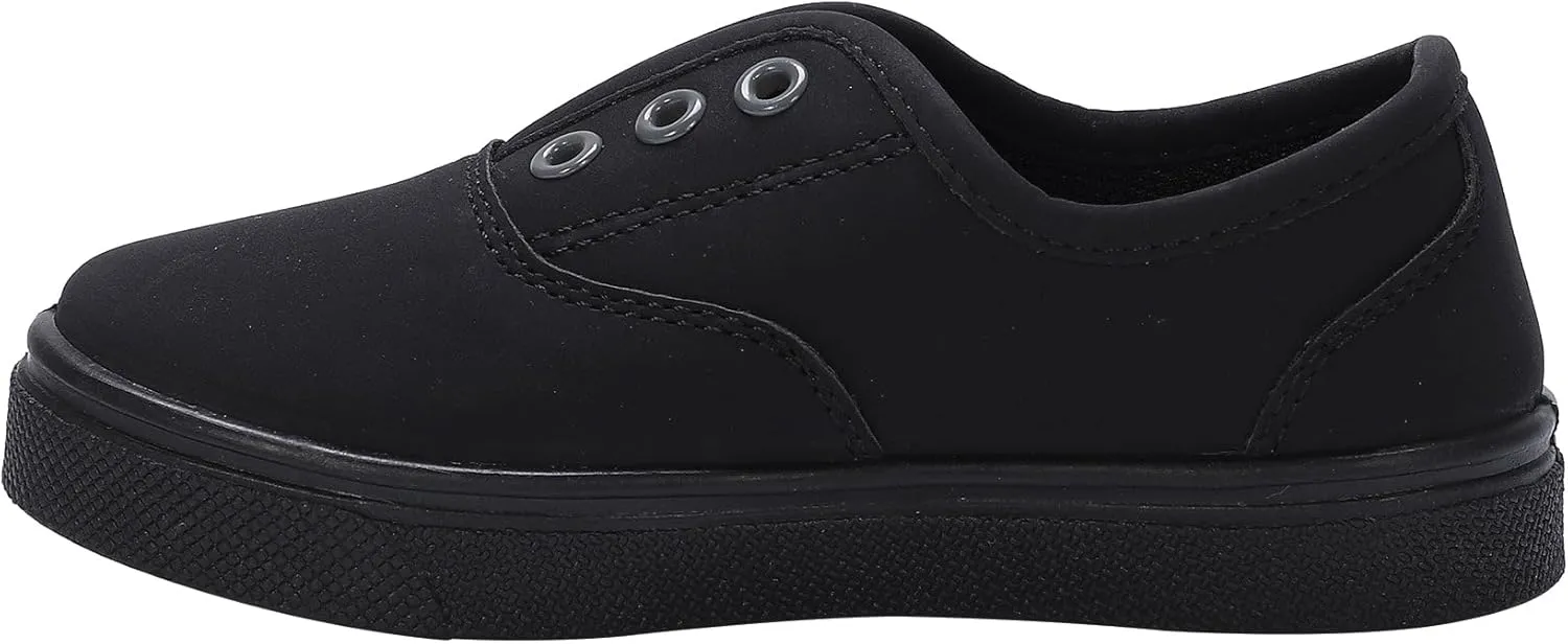 Oomphies Robin Boys Slip-On Sneakers  Canvas Upper, Elastic Strap, Cushioned Insole & Durable Rubber Sole