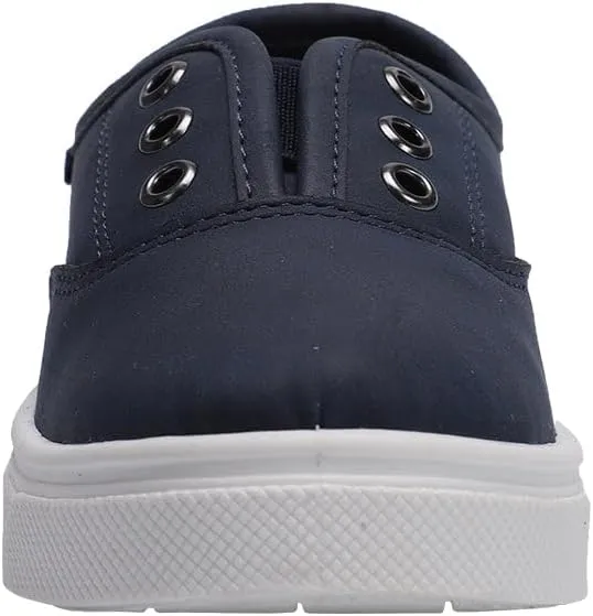 Oomphies Robin Boys Slip-On Sneakers  Canvas Upper, Elastic Strap, Cushioned Insole & Durable Rubber Sole