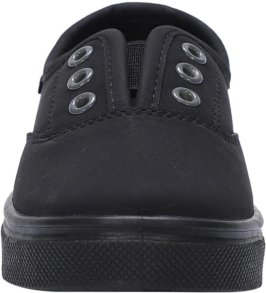 Oomphies Robin Boys Slip-On Sneakers  Canvas Upper, Elastic Strap, Cushioned Insole & Durable Rubber Sole