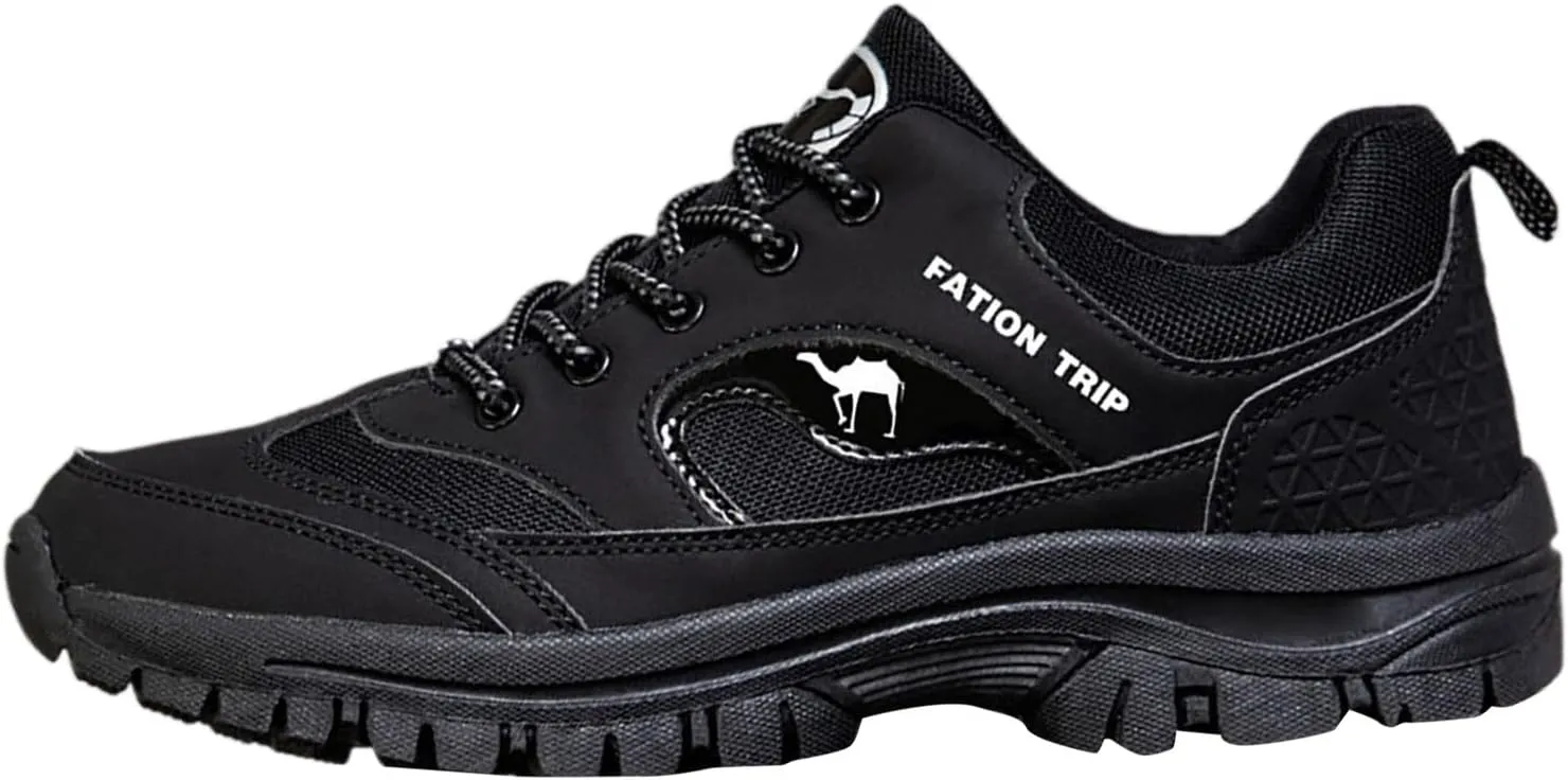 Outdoor Mountaineering Men Shoes Breathable and Durable Hiking Lace Up Men Hiking Shoes Basketball Sneaker