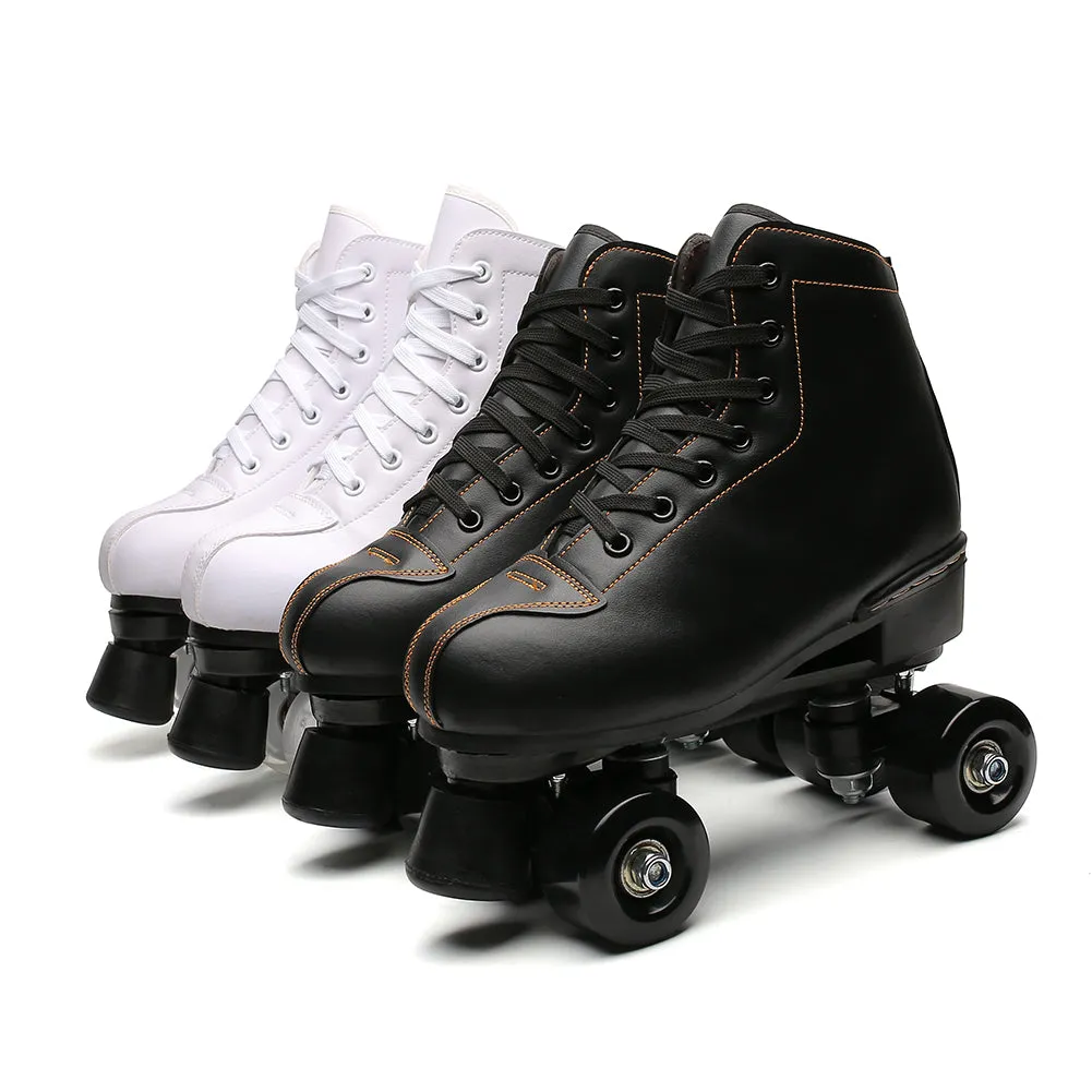 Outdoor Quad Rink Skates Adult Youth Artistic Derby Roller Skate Boots