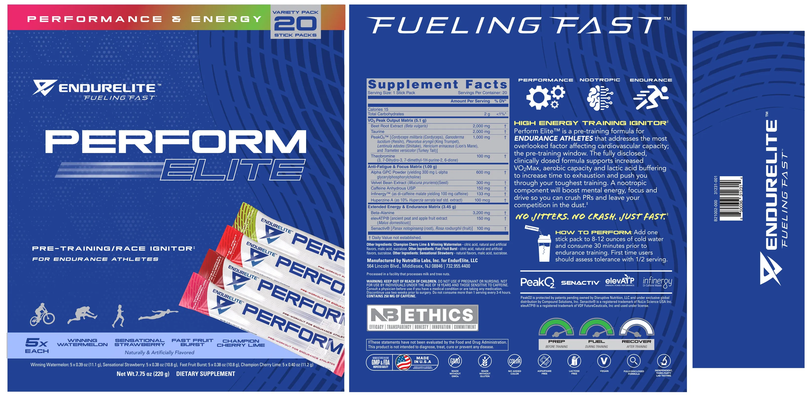 Perform Elite - 20 Serving Bag