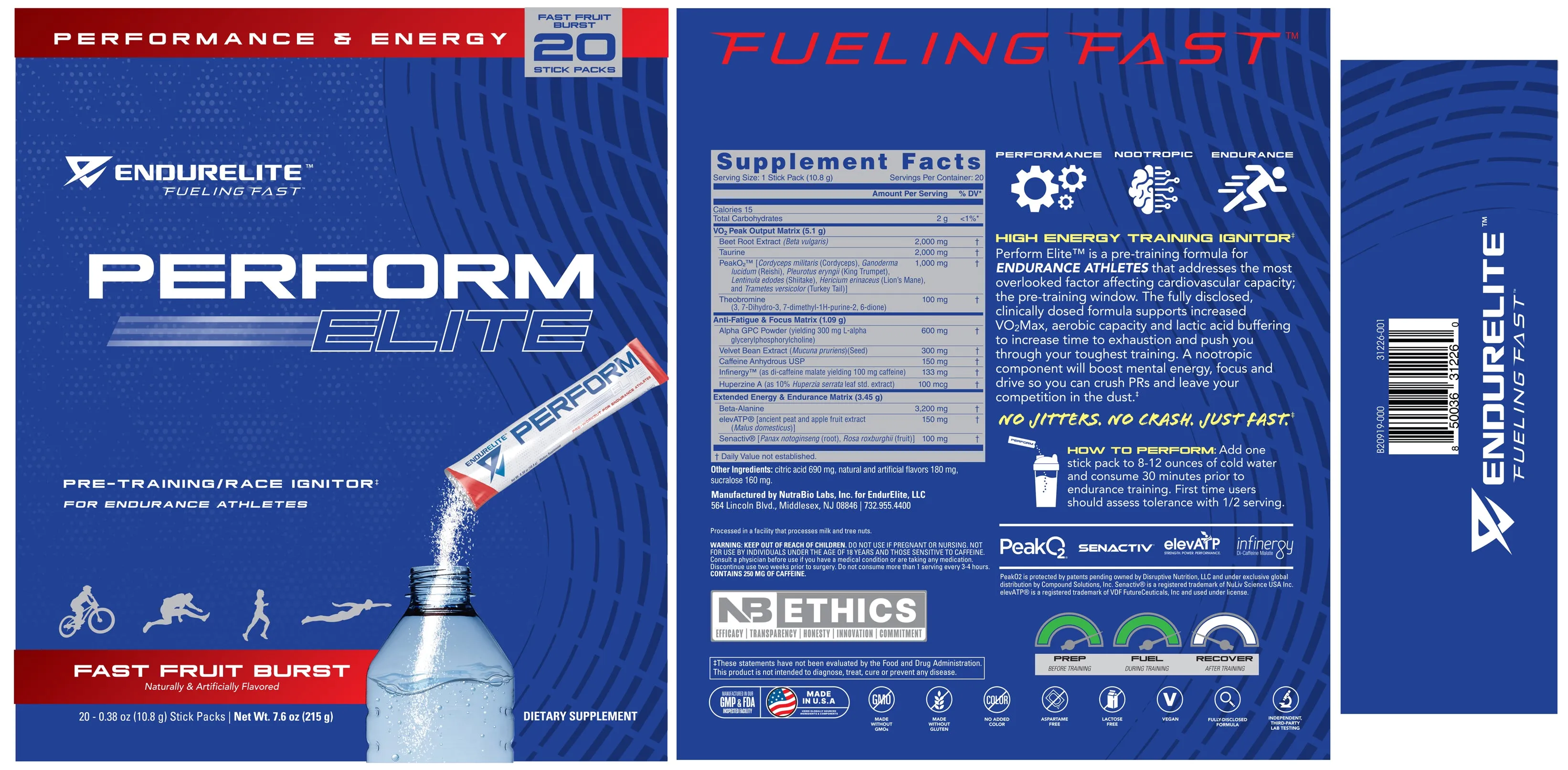 Perform Elite - 20 Serving Bag