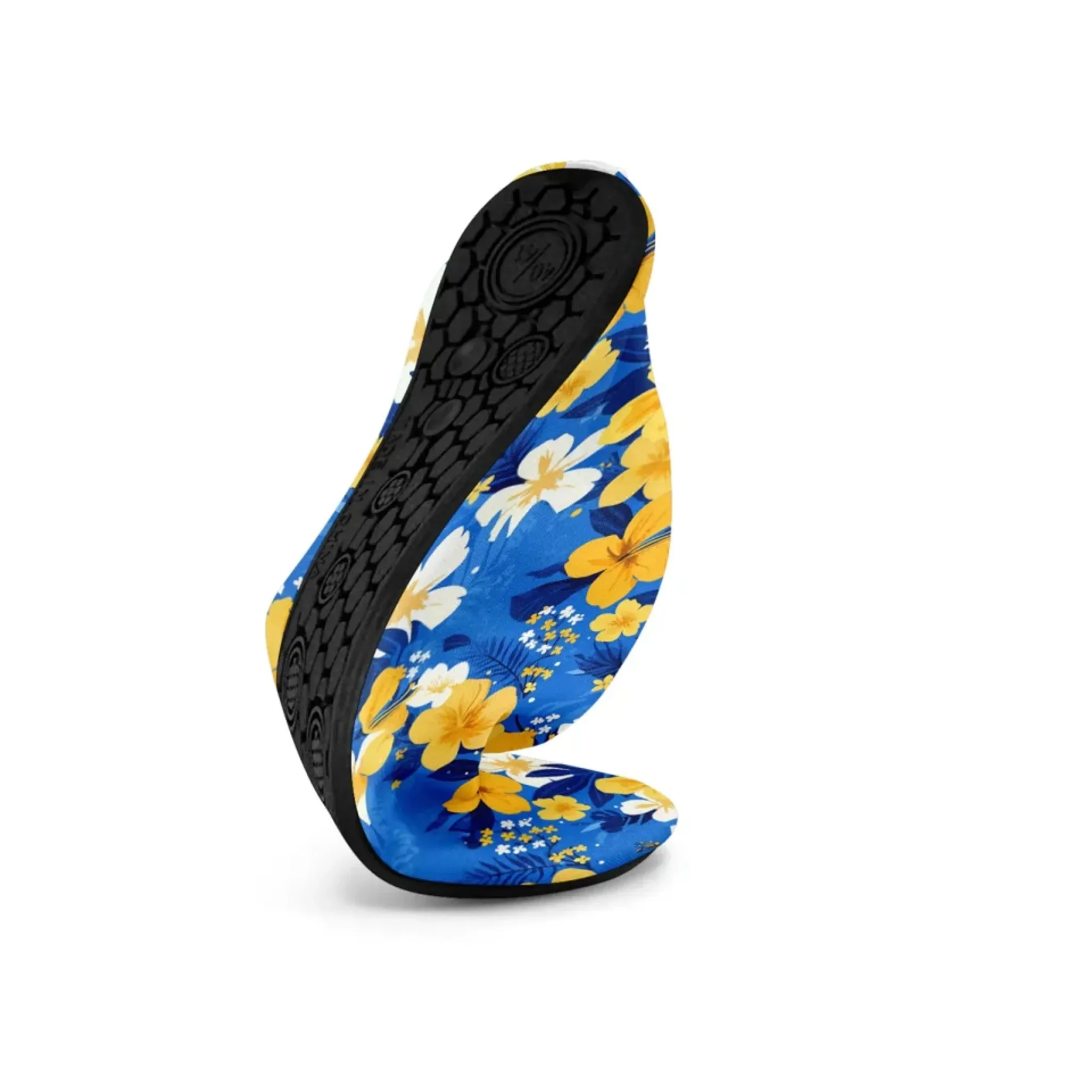 Personalized Hawaii-Themed Aqua Shoes, Custom Tropical Beach Water Shoes, Print-on-Demand Unisex Slip-Ons
