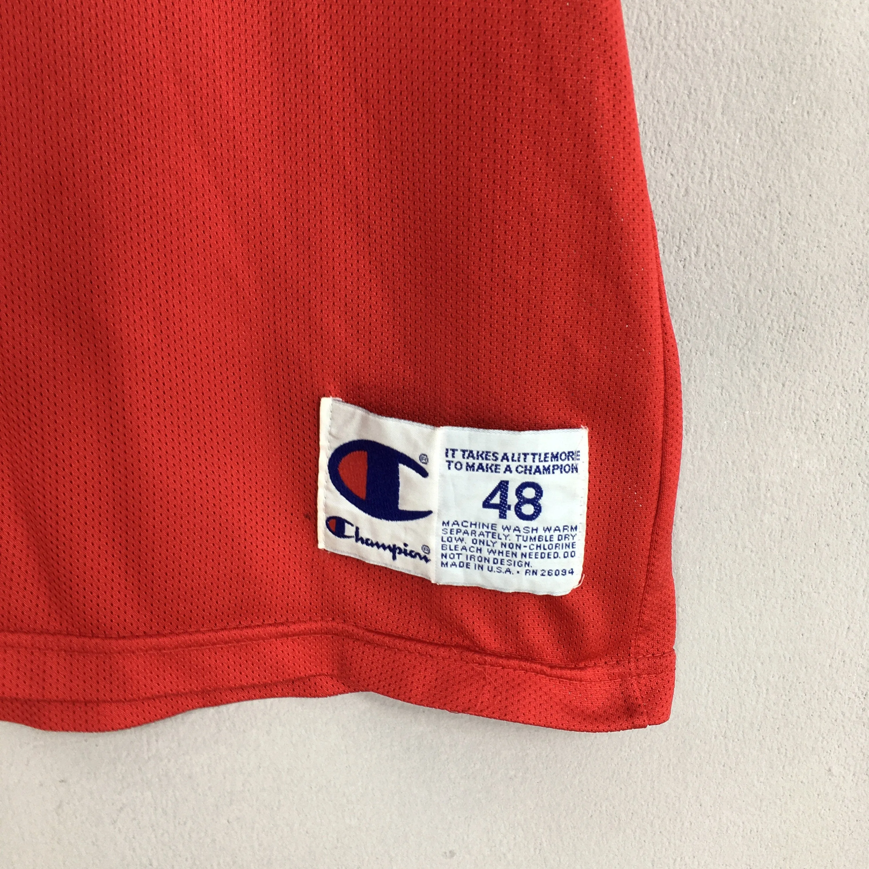 Pistons Basketball Nba Grant Hill #33 Champion Jersey