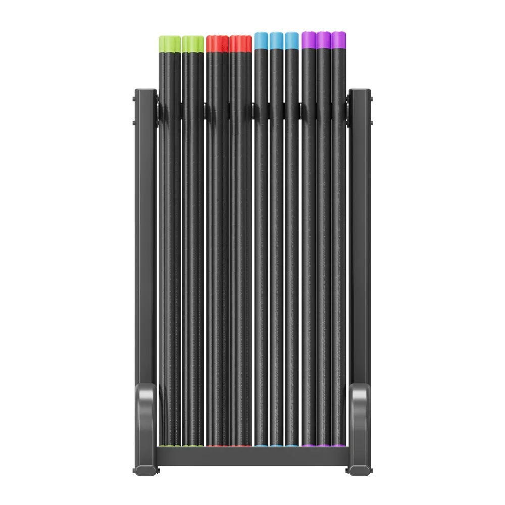 Power Systems Aerobic Bar Vertical Storage Rack