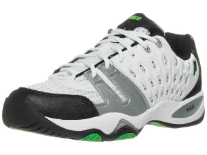 Prince T22 Men's Tennis Shoe White/Black/Green