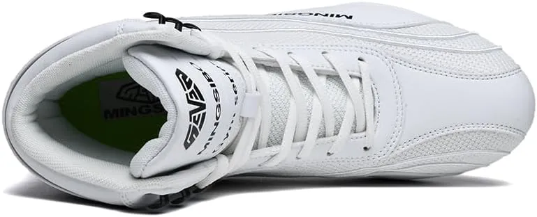 Professional Boxing Shoes for Men and Youth, Anti-Slip Wrestling Shoes Men Youth Wrestling Shoes Training,Lightweight and Breathable Gold Boxing Boots