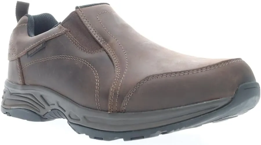 Propet Mens Cash North Slip On Hiking Hiking Sneakers Shoes - Black